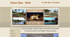 Desktop Screenshot of citrusglen.org